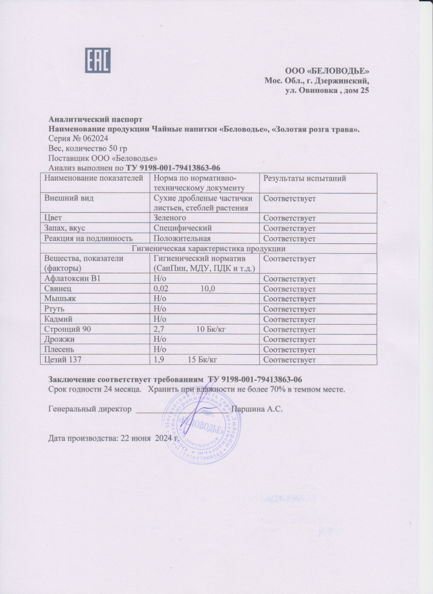 Паспорт №062024